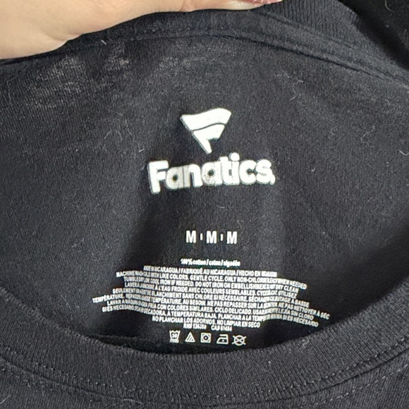 Vegas Golden Knights Fanatics Black and Gold Vegas Tee - Picture 2 of 3